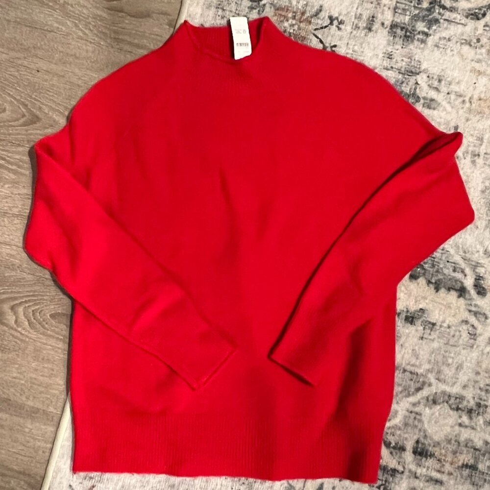J Crew Mockneck Sweater